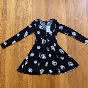 Forever 21 Black/Ivory Dress